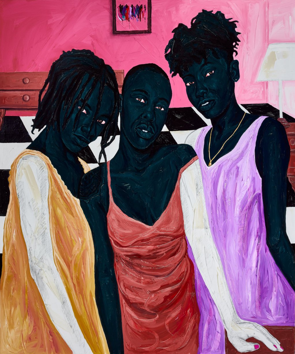 Annan Affotey and his ‘Red Eye’ Paintings