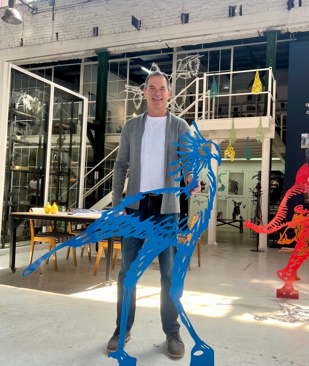 South African artist James&nbsp;Delaney